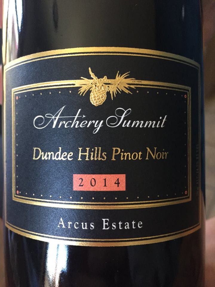 Archery Summit – 2014 Pinot Noir Arcus Estate – Dundee Hills, Willamette Valley 