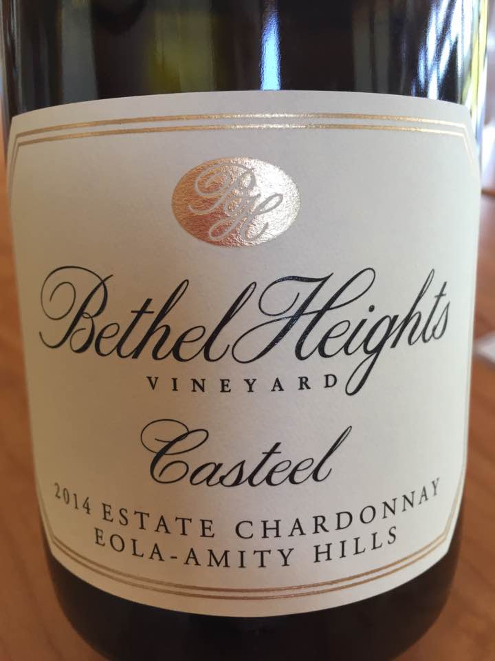 Bethel Heights Vineyard – Casteel 2014 Estate Chardonnay – Eola-Amity Hills – Willamette Valley