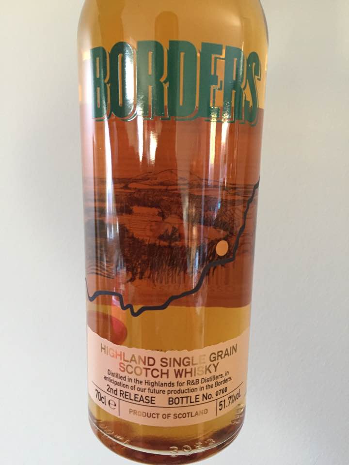Borders – 2nd Release – Highland Single Grain Scotch Whisky