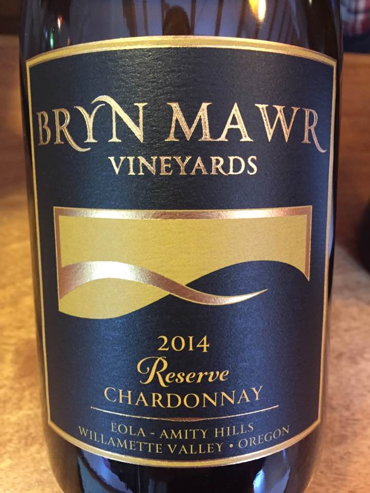 Bryn Mawr – Reserve Chardonnay 2014 – Eola Amity Hills – Willamette Valley