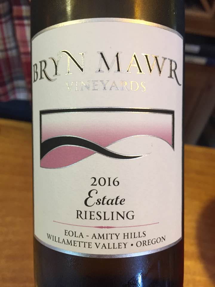 Brywn Mawr – Riesling Estate 2016 – Eola Amity Hills – Willamette Valley