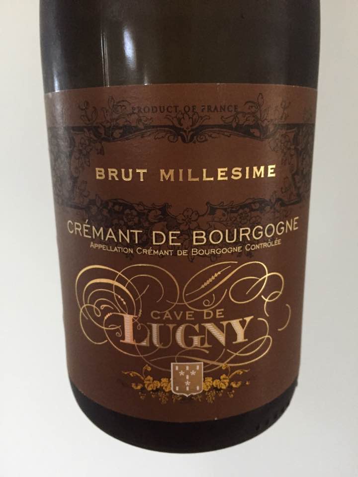 Cave de Lugny – Brut Millésimé 2014 – Crémant de Bourgogne