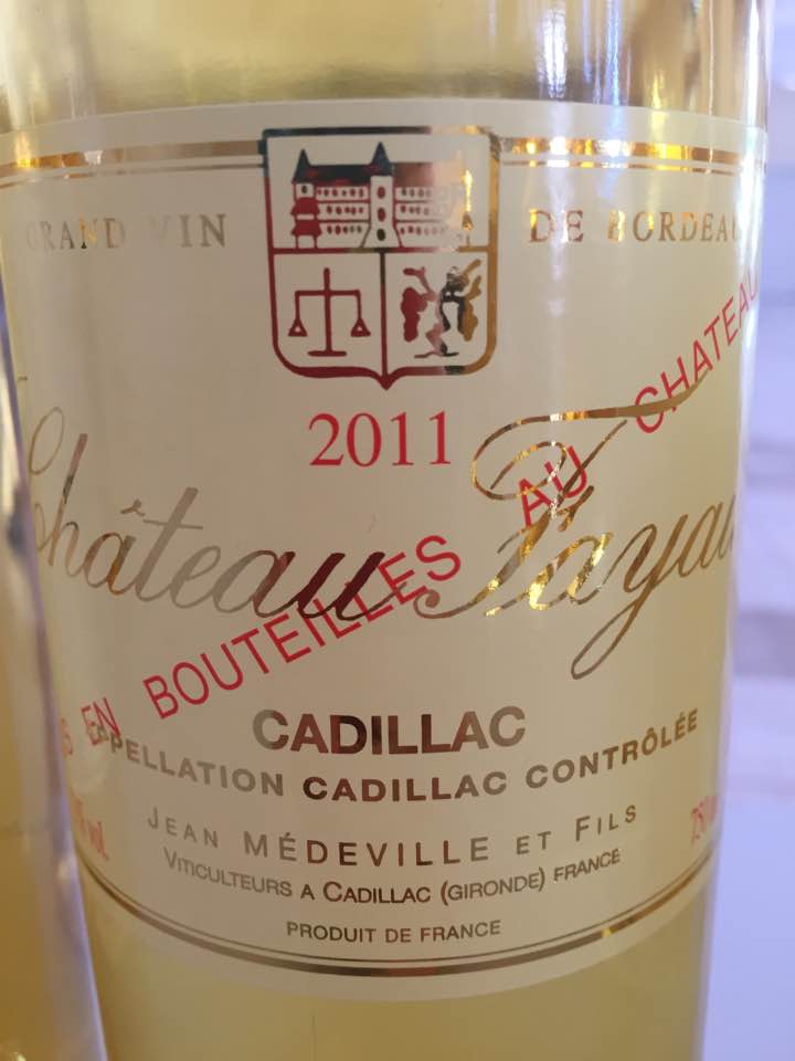 Château Fayau 2011 – Cadillac