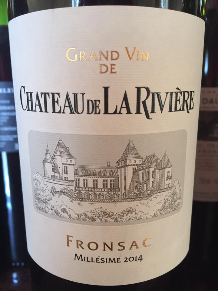 Château La Rivière 2014 – Fronsac