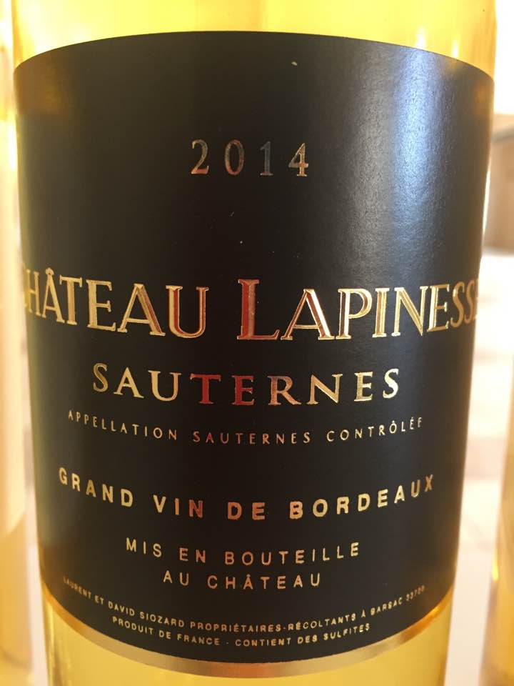 Château Lapinesse 2014 – Sauternes