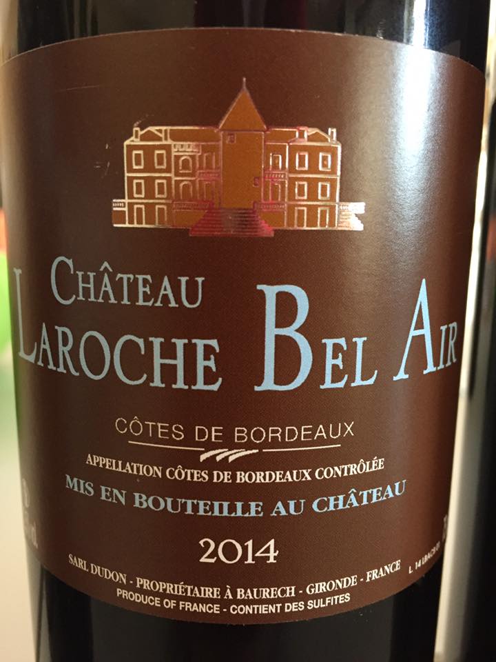 Château Laroche Bel Air 2014 – Côtes de Bordeaux