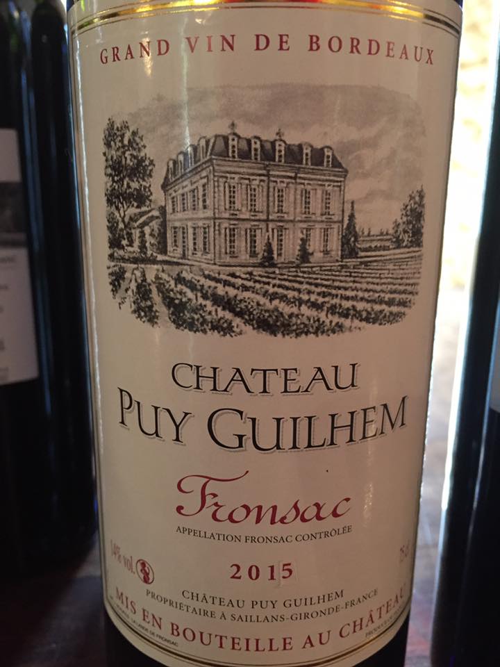 Château Puy Guilhem 2015 – Fronsac