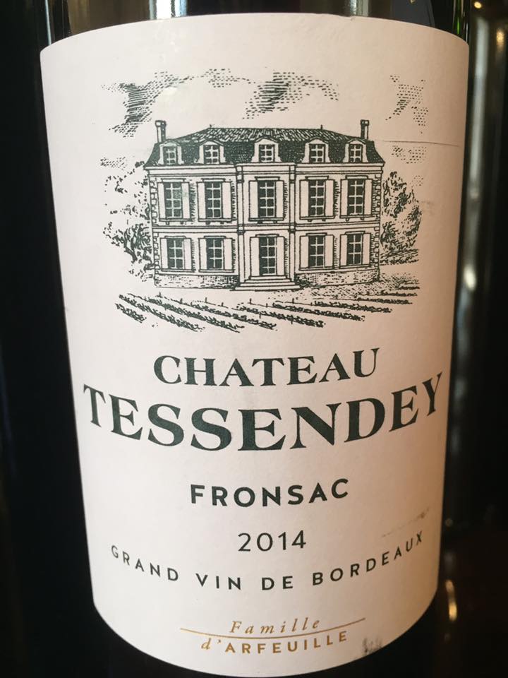 Château Tessendey 2014 – Fronsac