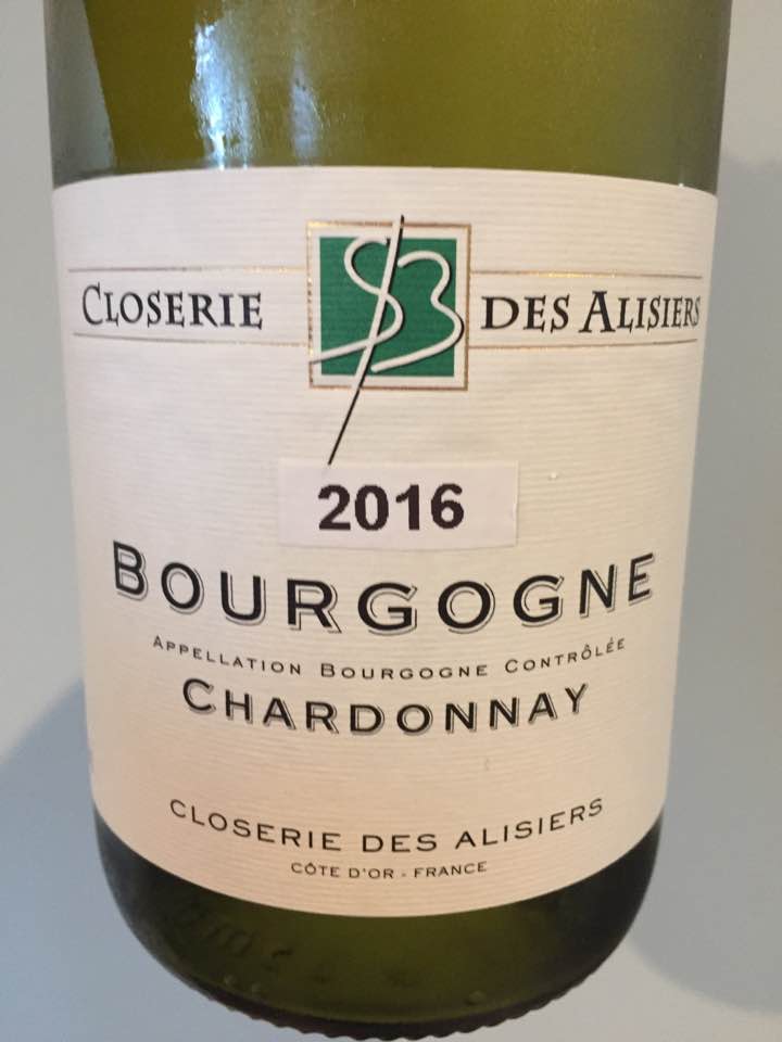 Closerie des Alisiers – Chardonnay 2016 – Bourgogne