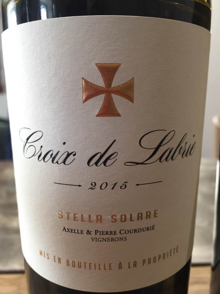 Croix de Labrie 2015 – Stella Solare – Bordeaux