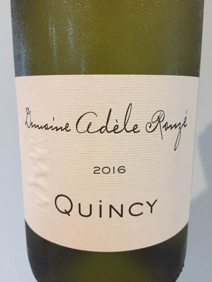 Domaine Adèle Rouzé 2016 – Quincy