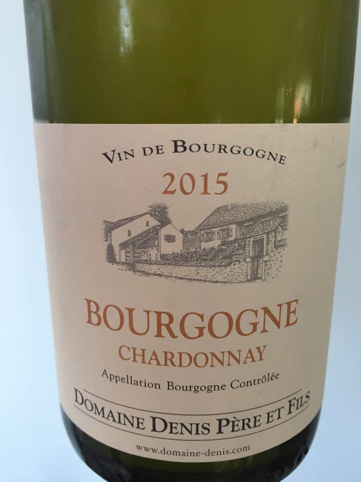 Domaine Denis Père et Fils – Chardonnay 2015 – Bourgogne