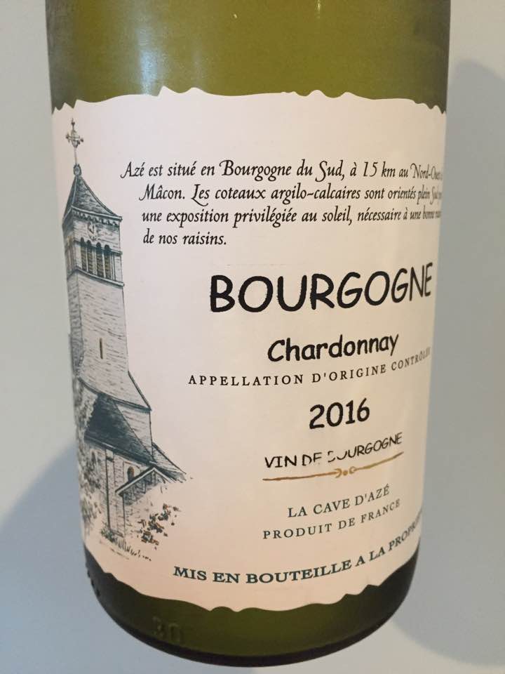 La Cave d’Azé – Chardonnay 2016 – Bourgogne