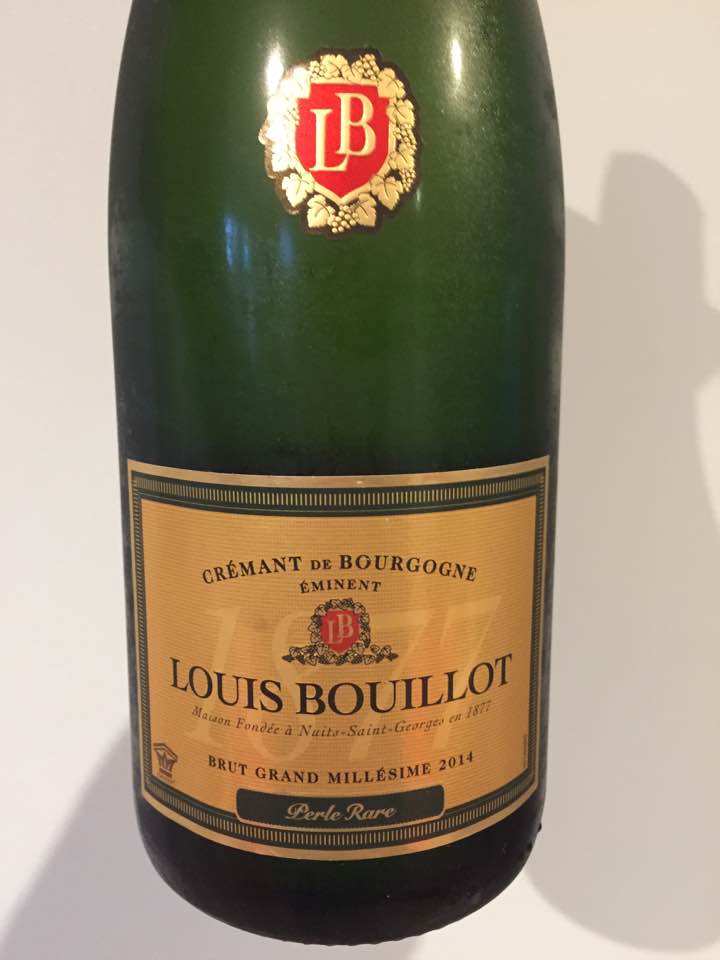 Louis Bouillot – Perle Rare – Brut Grand Millésime 2014 – Crémant de  Bourgogne