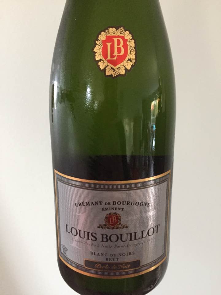 Louis Bouillot – Perle de Nuit – Blanc de Noirs – Brut –Crémant de Bourgogne