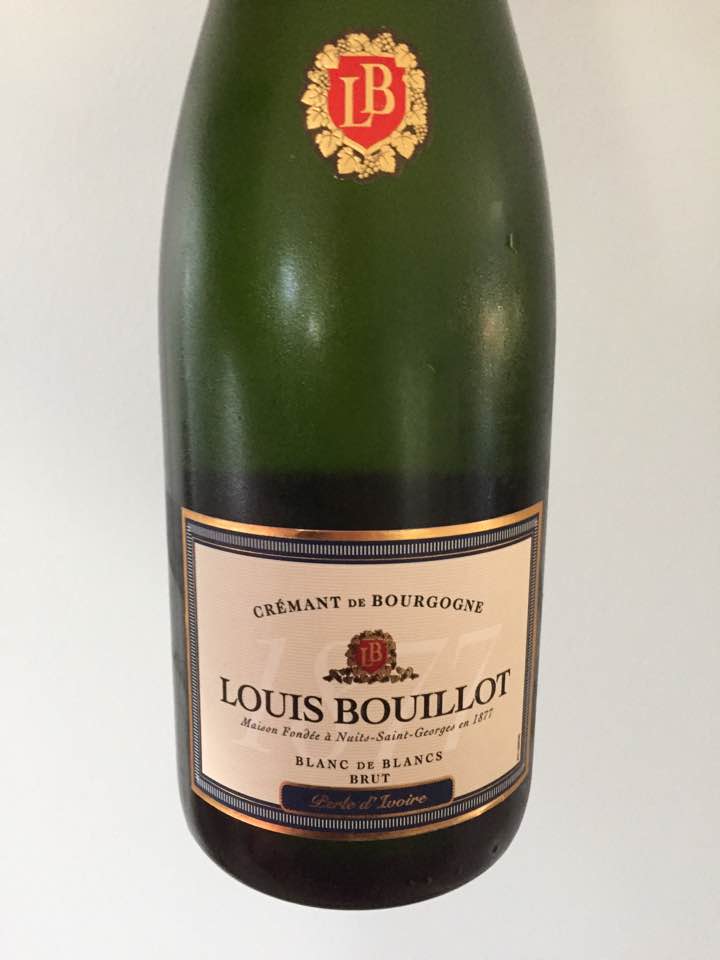 Louis Bouillot – Perle d’Ivoire – Blanc de Blancs – Brut –Crémant de Bourgogne
