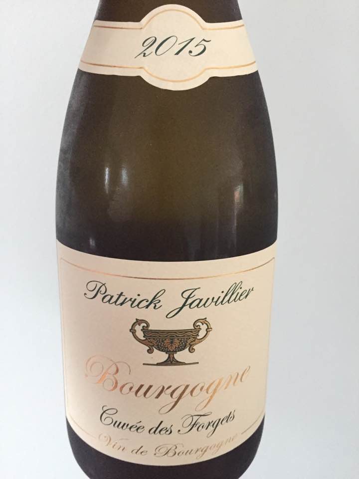 Patrick Javillier – Cuvée des Forgets 2015 – Bourgogne