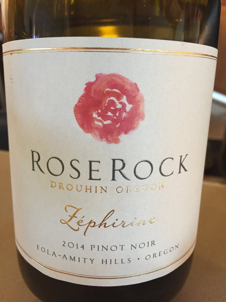 Roserock – Drouhin – Zephirine 2014 Pinot Noir – Eola-Amity Hills – Oregon