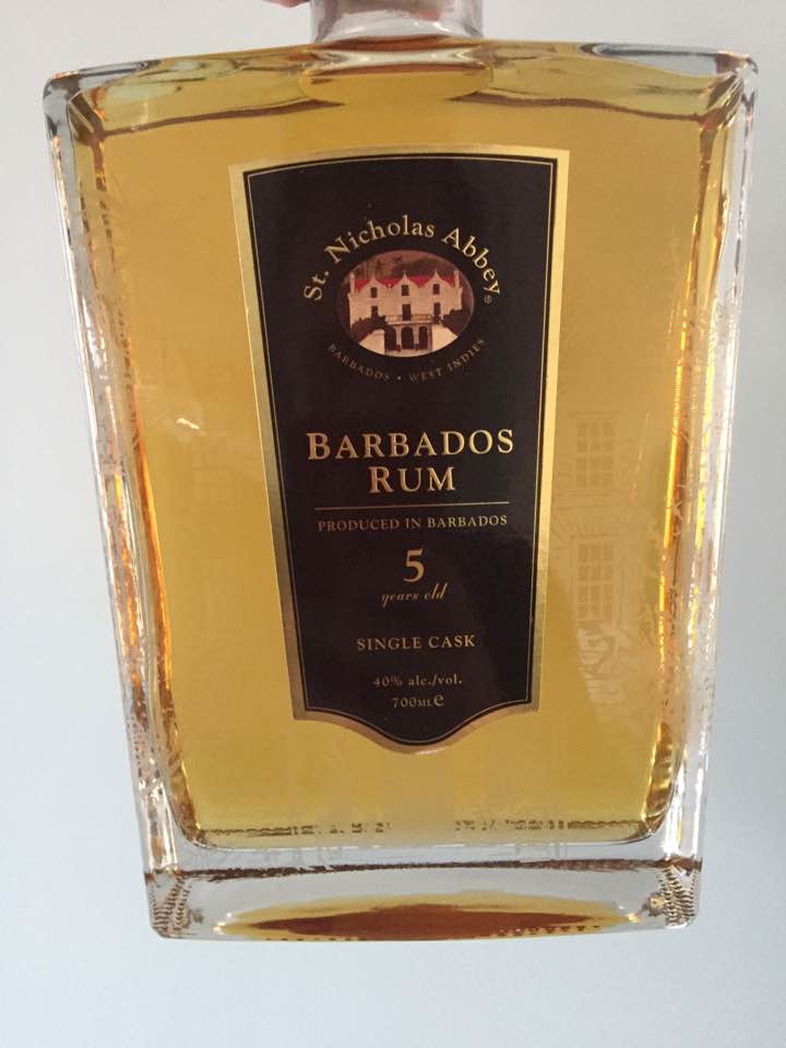 St. Nicholas Abbey – Single Cask, 5 Years Old – Barbados Rum