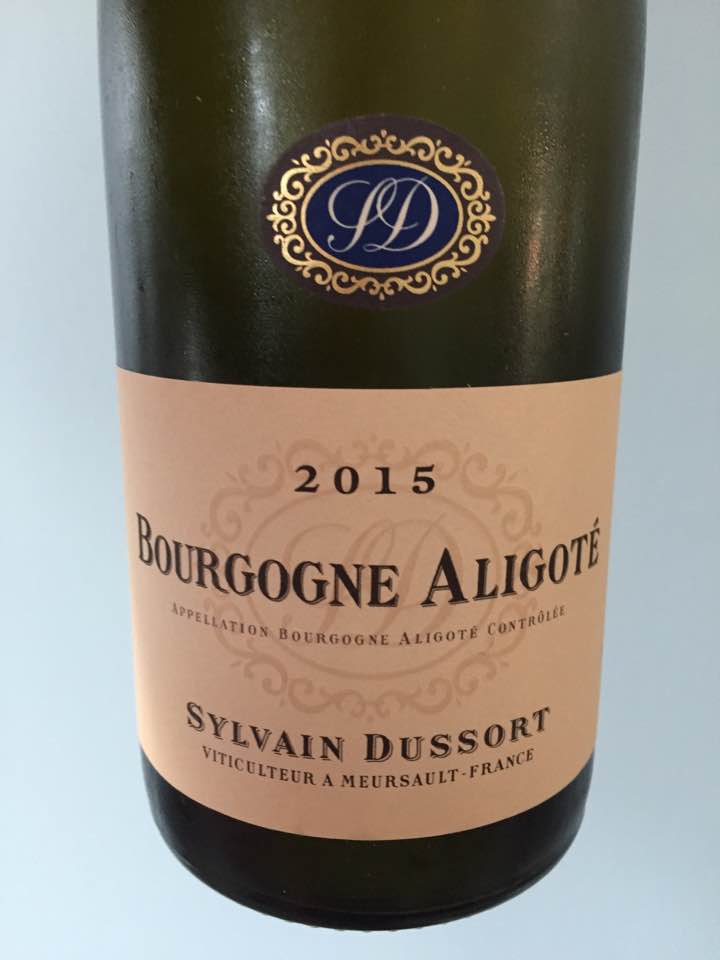 Sylvain Dussort 2015 – Bourgogne Aligoté