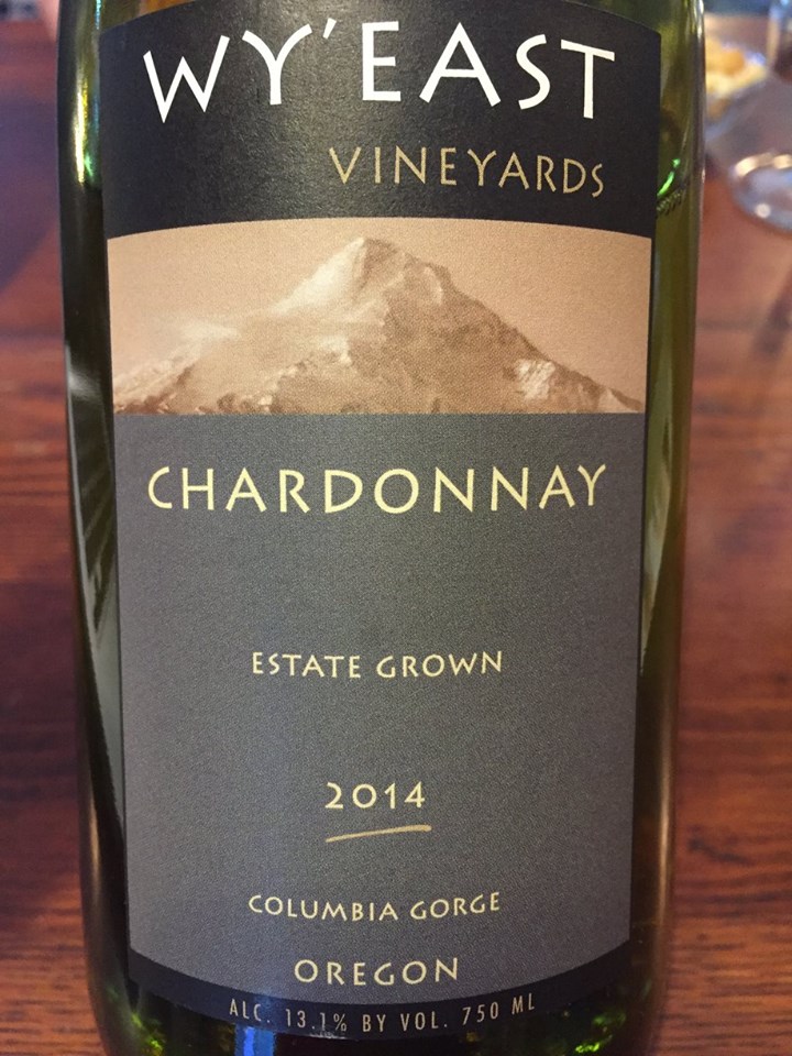 Wy’East Vineyards – Chardonnay Estate Grown 2014 – Columbia Gorge, Oregon