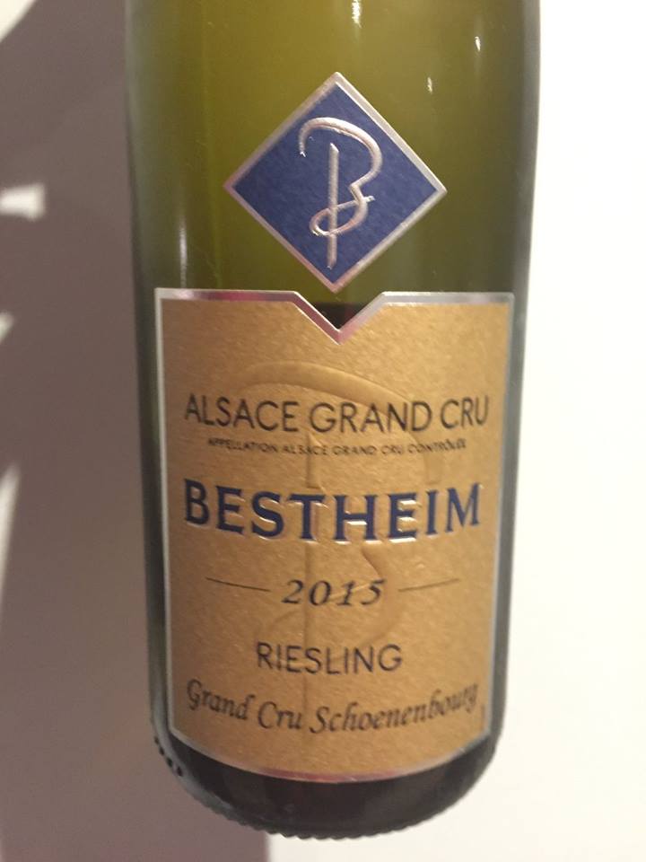 Bestheim – Riesling 2015 – Grand Cru Schoenenbourg – Alsace