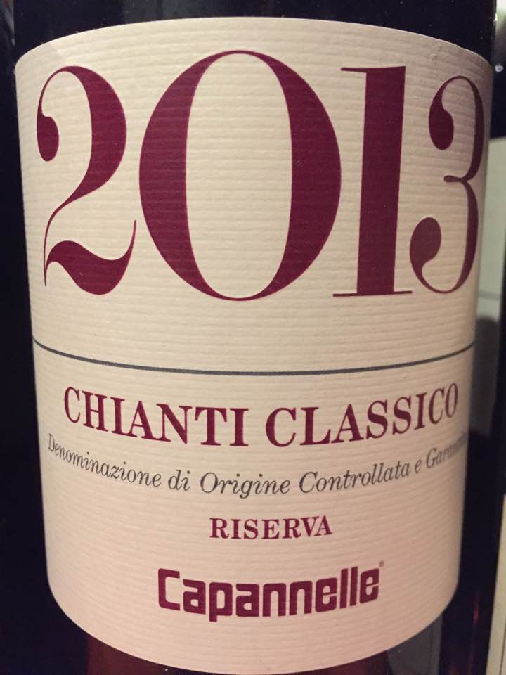Capanelle 2013 – Chianti Classico Riserva