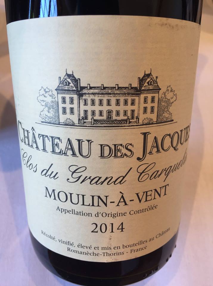 Château des Jacques – Clos du Grand Carquelin 2014 – Moulin-à-Vent