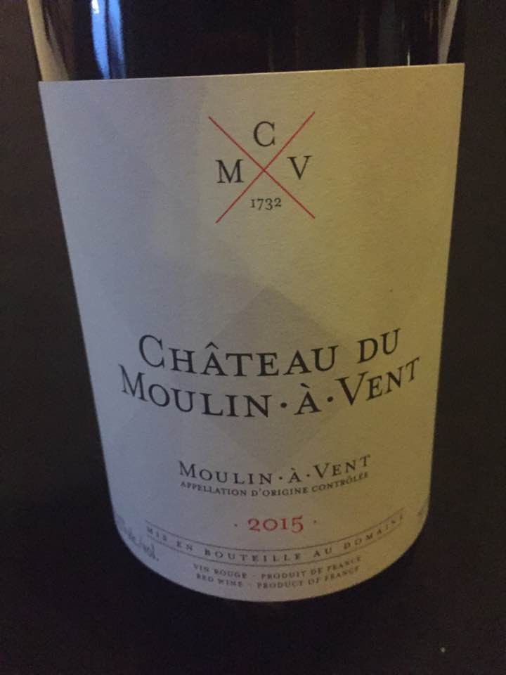 Château du Moulin à Vent 2015 – Moulin-à-Vent