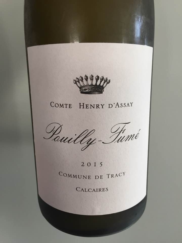 Comte Henri D’Assay – Calcaire 2015 – Pouilly-Fumé
