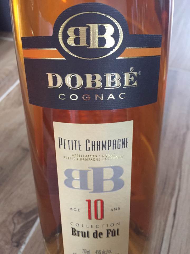 Dobbé – 10 ans – Collection Brut de Fût – Cognac, Petite Champagne