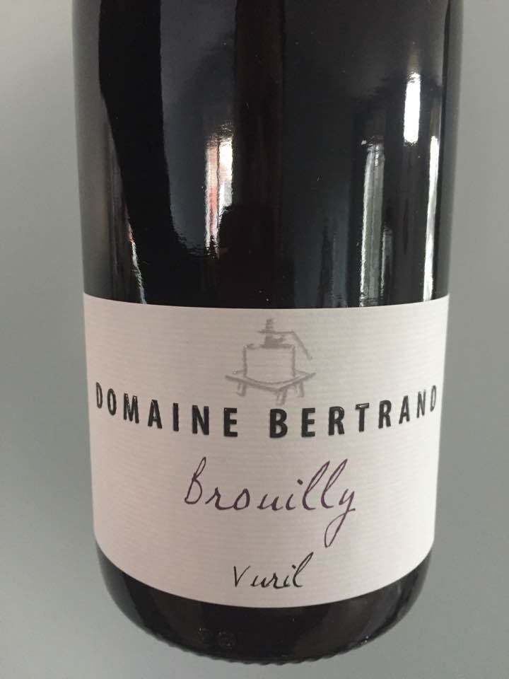 Domaine Bertrand – Vuril 2016 – Brouilly