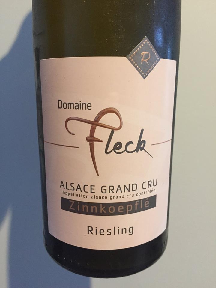 Domaine Fleck – Riesling 2015 – Zinnkoepflé – Alsace Grand Cru