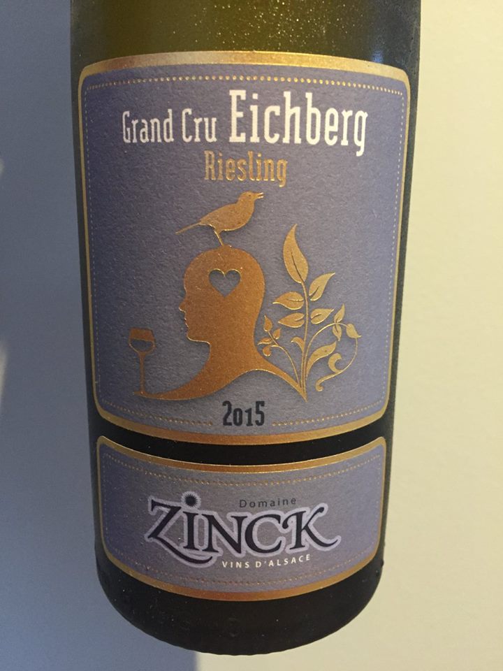 Domaine Zinck – Riesling 2015 – Grand Cru Eichberg – Alsace