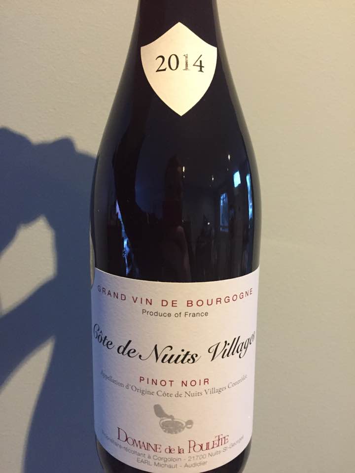 Domaine de la Poulette – Pinot Noir 2014 – Côtes de Nuits Villages
