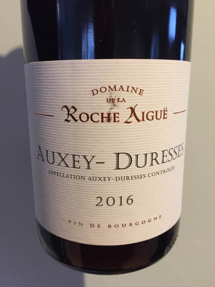 Domaine de la Roche Aiguë 2016 – Auxey-Duresses