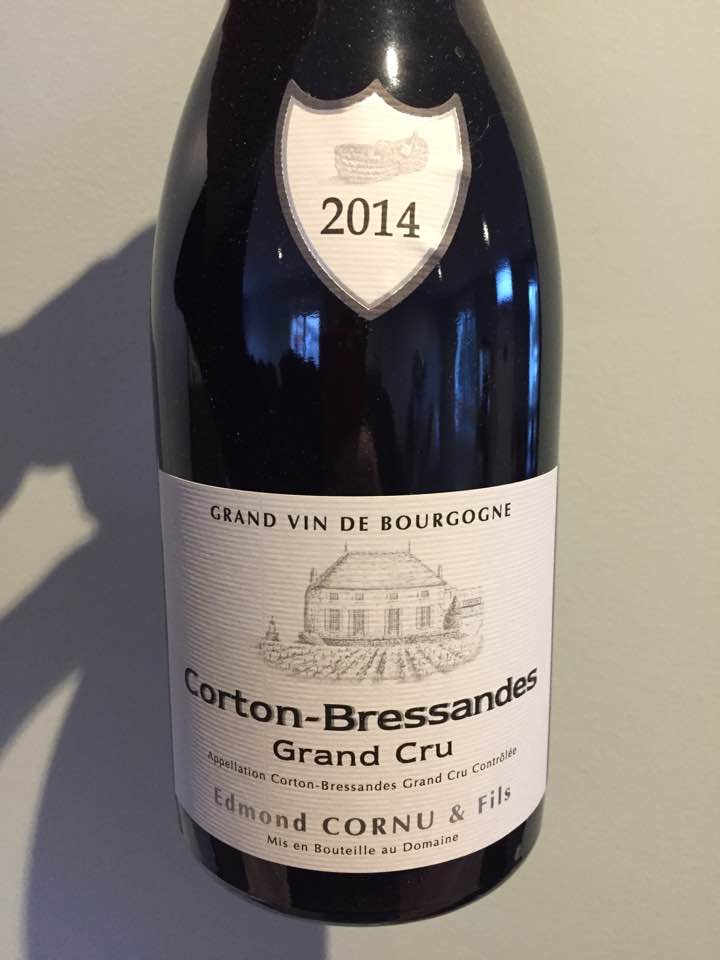 Edmond Cornu & Fils 2014 – Corton-Bressandes Grand Cru