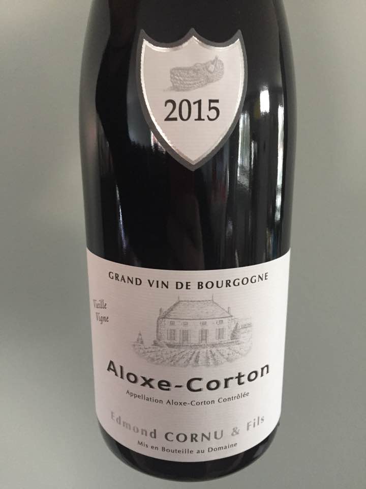 Edmond Cornu & Fils 2015 – Aloxe-Corton