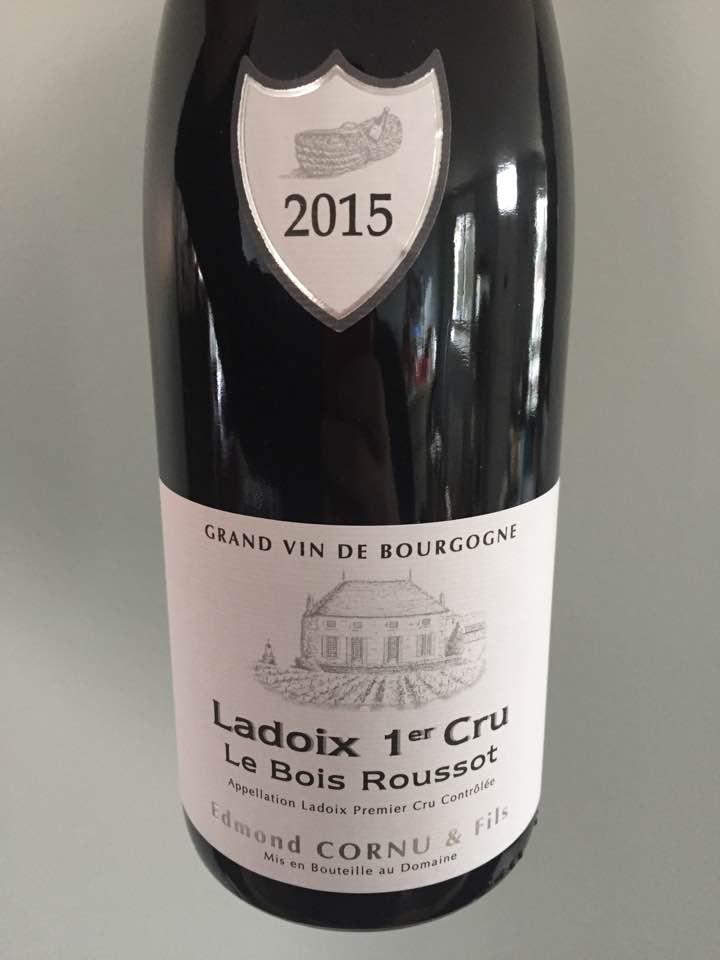 Edmond Cornu & Fils – Le Bois Roussot 2015 – Ladoix 1er Cru