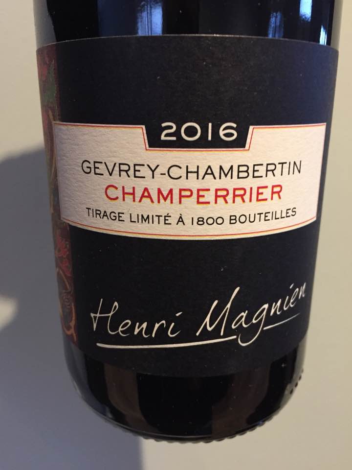 Henri Magnien 2016 – Champerrier – Gevrey-Chambertin