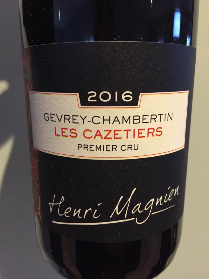 Henri Magnien 2016 – Les Cazetiers – Gevrey-Chambertin Premier Cru