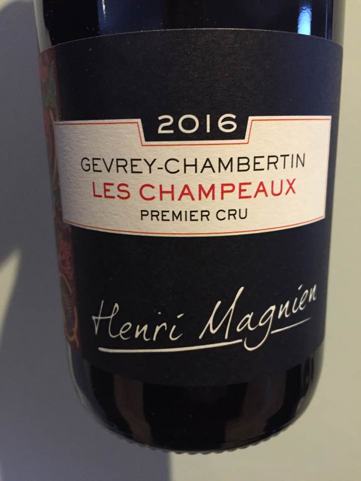 Henri Magnien 2016 – Les Champeaux – Gevrey-Chambertin Premier Cru