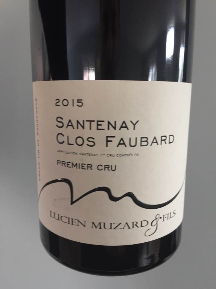 Lucien Muzard & Fils – Clos Faubard 2015 – Santenay Premier Cru