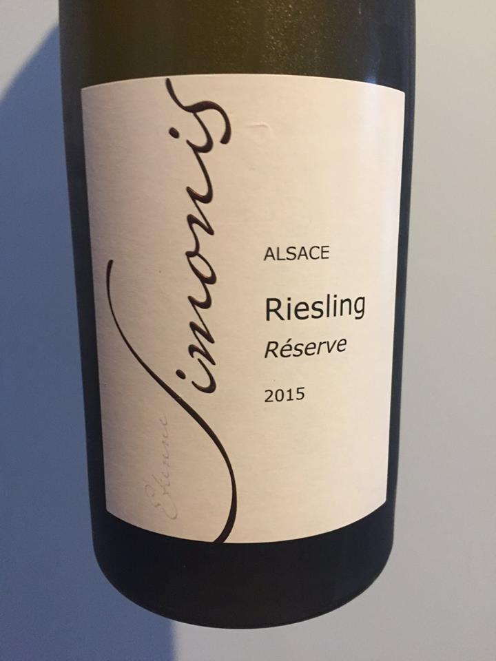 Simonis – Riesling Reserve 2015 – Alsace