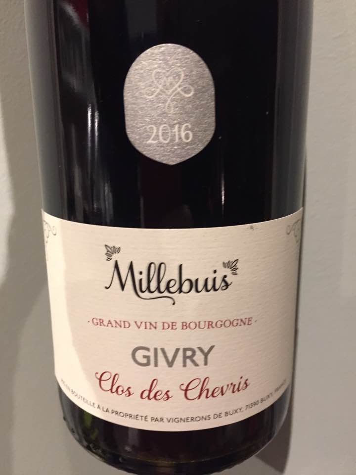 Vignerons de Buxy – Millebuis 2016 – Givry