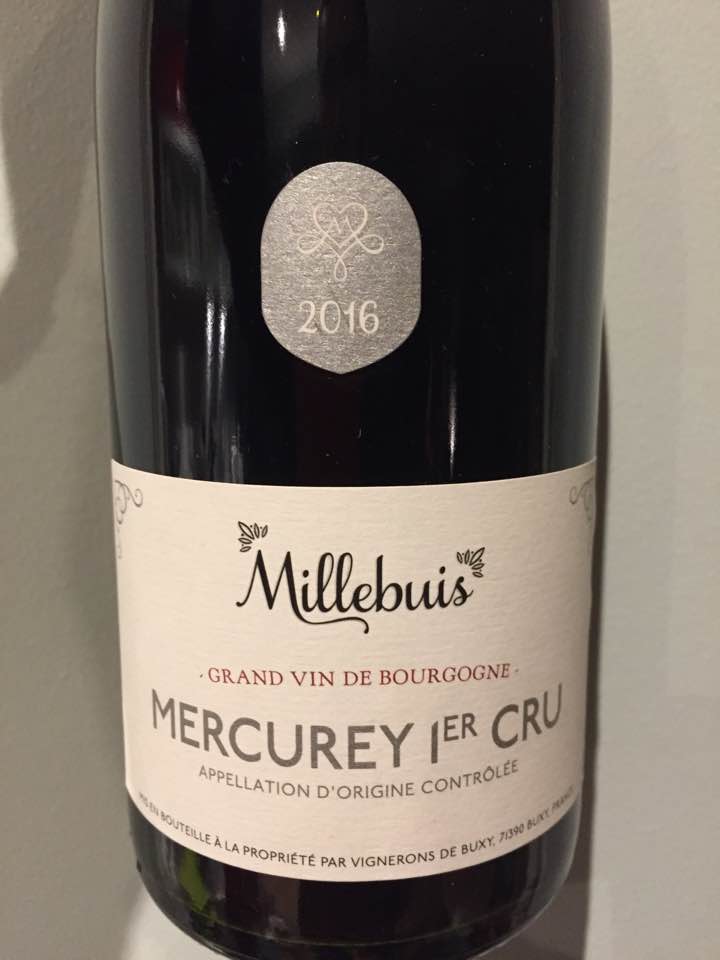 Vignerons de Buxy – Millebuis 2016 – Mercurey 1er Cru