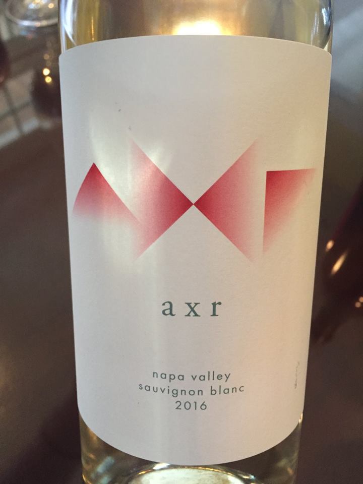 AXR – Sauvignon Blanc 2016 – Napa Valley