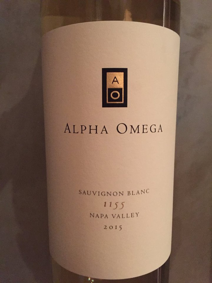 Alpha Omega – Sauvignon Blanc 1155 2015 – Napa Valley