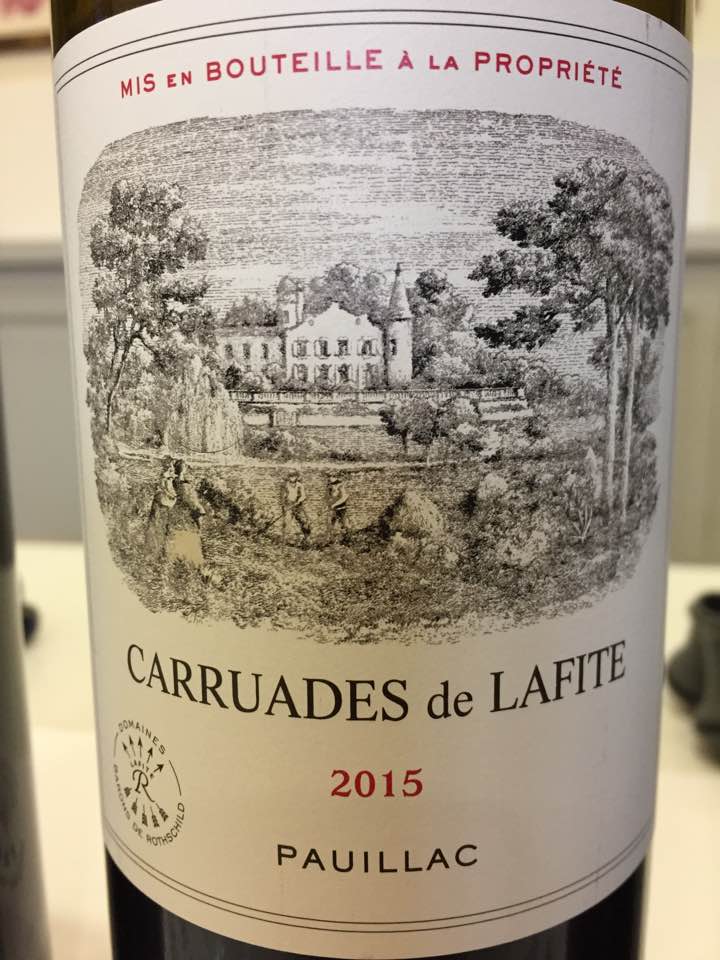 Carruades de Lafite 2015 – Pauillac