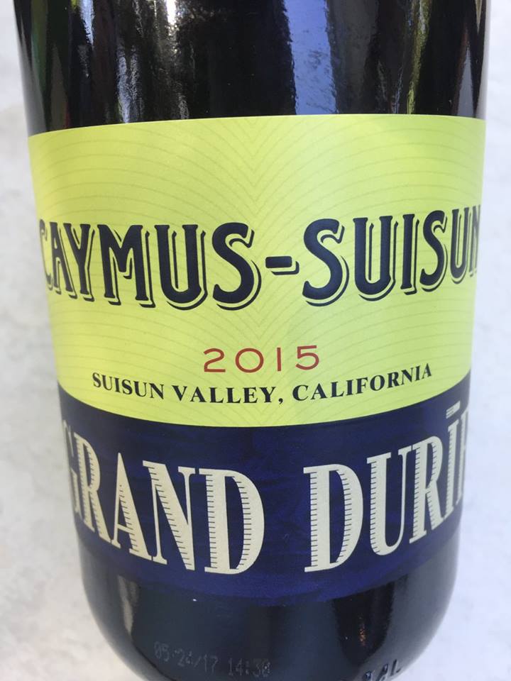 Caymus-Suisun – Grand Durif 2015 – Suisun Valley | Vertdevin